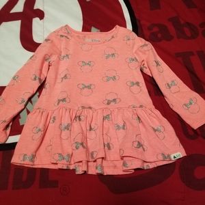 *SOLD* Disney Minnie long sleeve shirt 3T